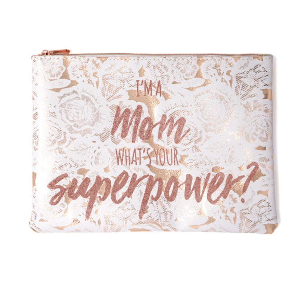 🆕 Mom's Superpower Zipper Pouch